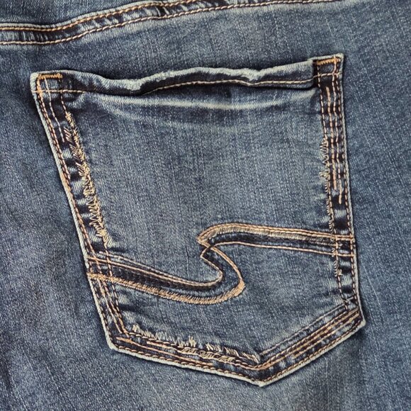 Silver Jeans Co. Women's Jeans SZ16/L23.5 - Picture 10 of 11